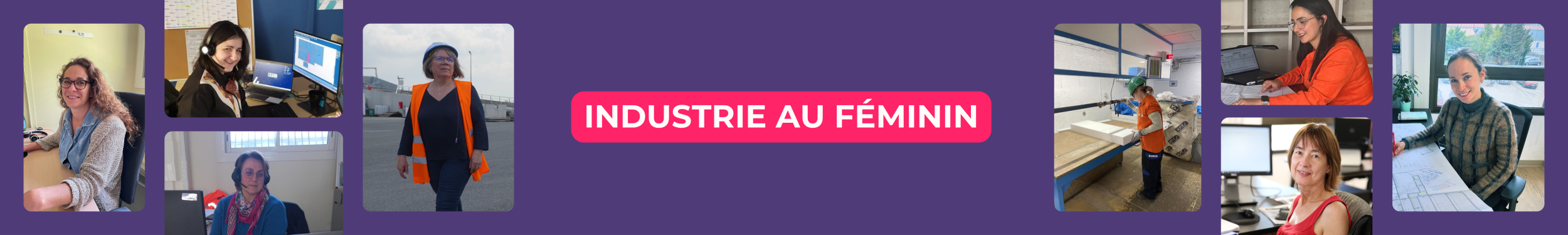 Banner Industrie au féminin