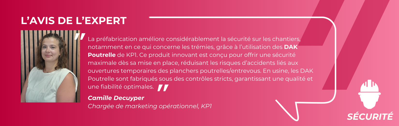 Avis de l'expert KP1