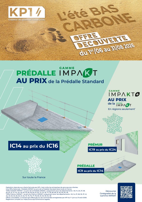 Offre découverte gamme IMPAKT KP1