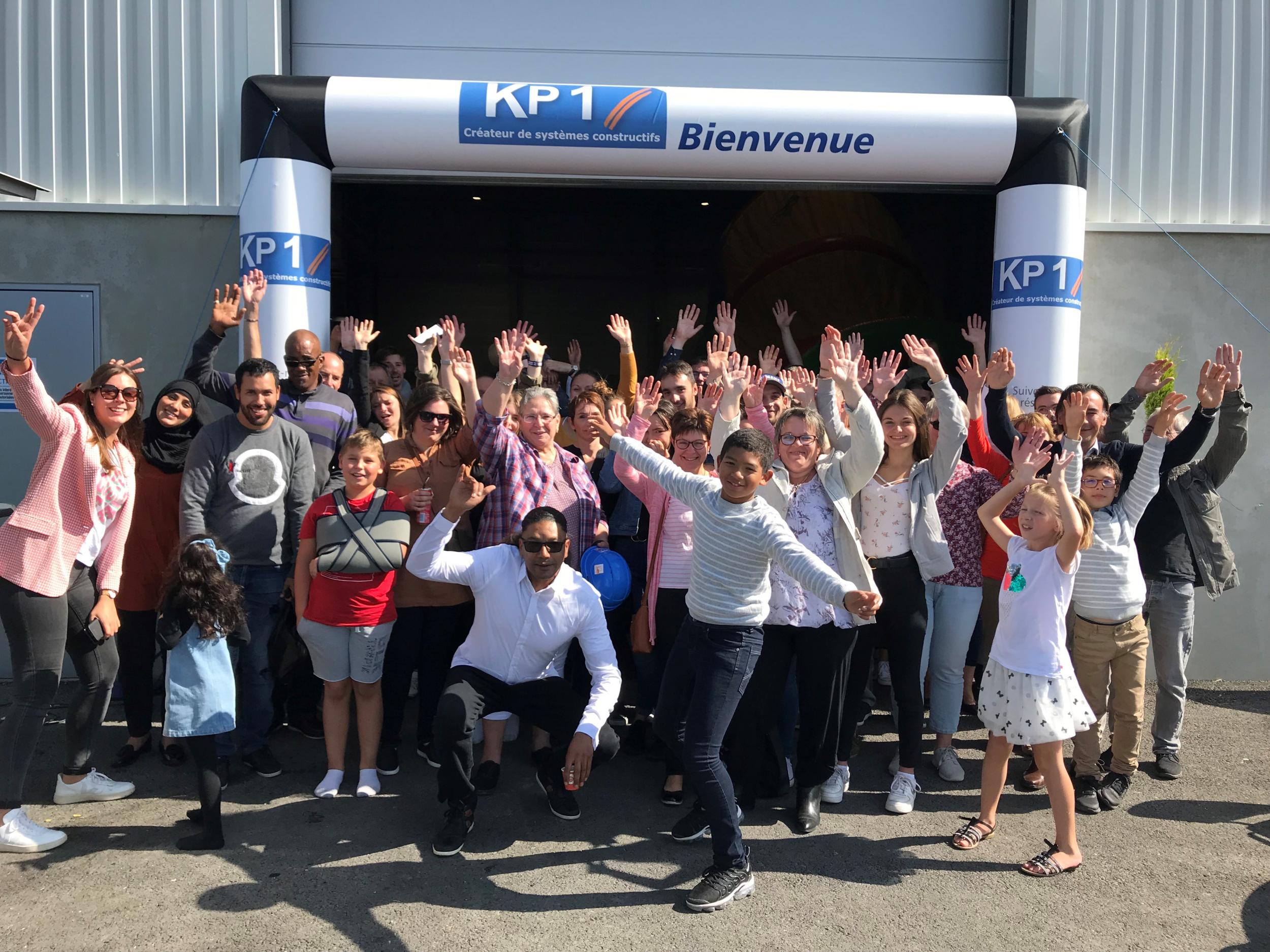 Inauguration de l'usine KP1 de Vernouillet - Familiday