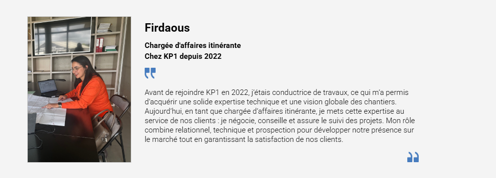 Témoignage Industrie au féminin KP1