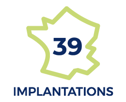 Implantation des usines KP1 en France