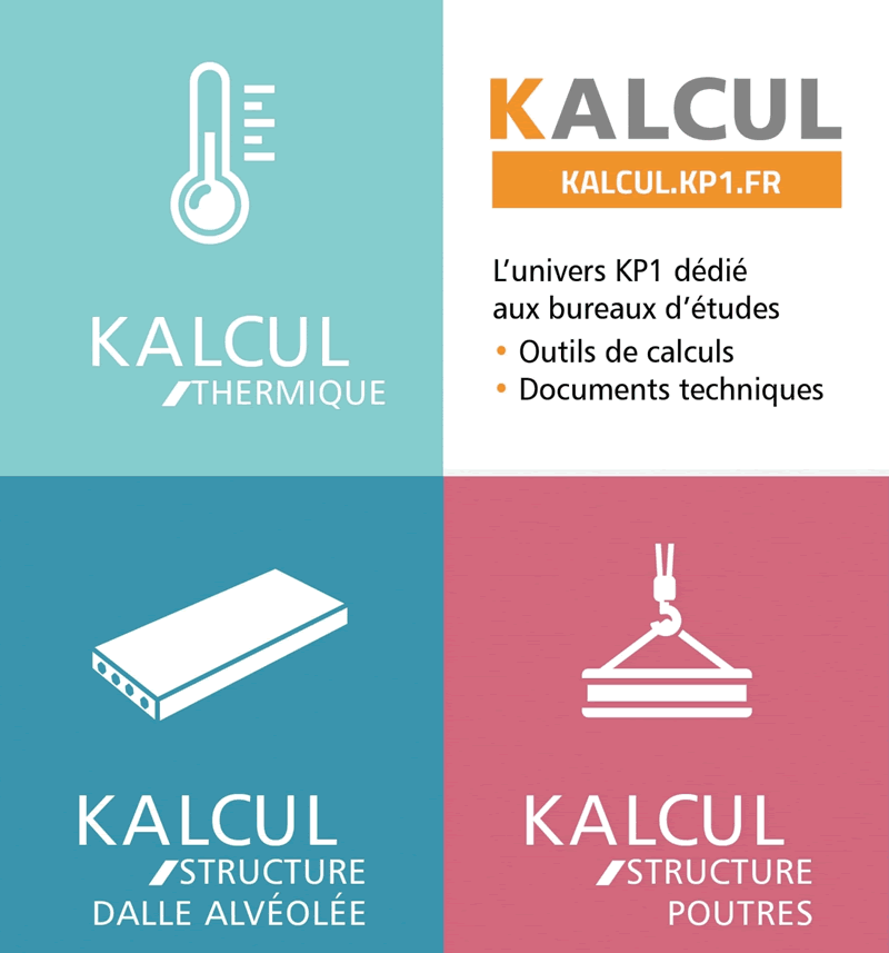 Les solutions Kalcul de KP1 pour le bâtiment