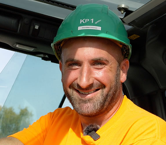 Romain, cariste chez KP1
