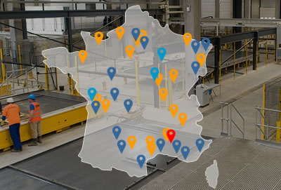 Les sites du groupe KP1