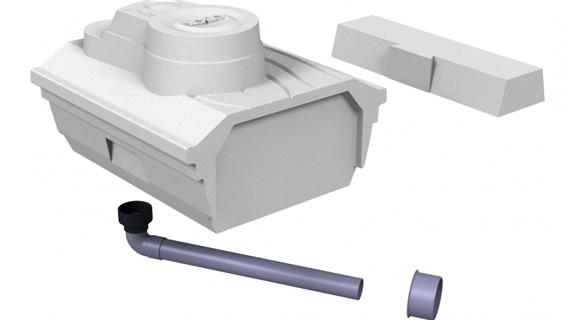Milliwatt Obox - récupérateur de calories des eaux grises de la douche