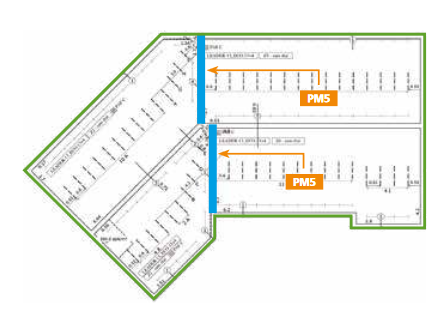 Poutre PM5 zones biaises