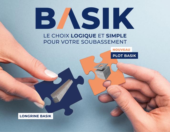 Soubassement béton BASIK KP1