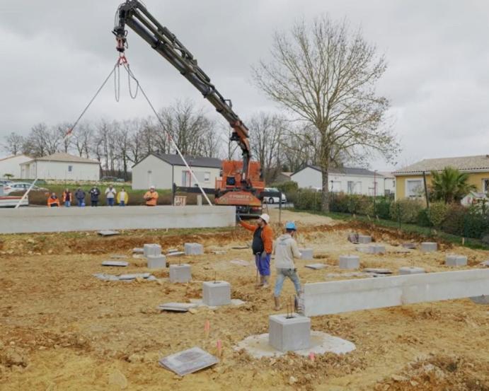 Longrines BASIK KP1 - chantier