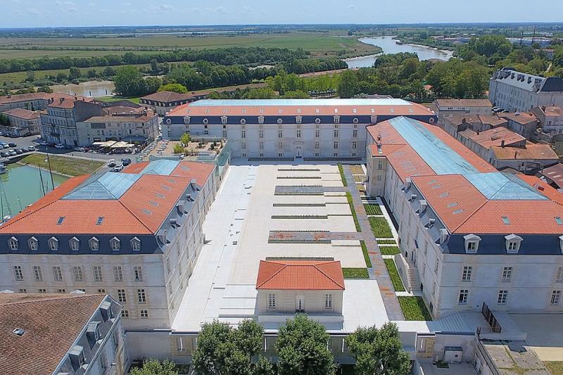 Chantier à Rochefort - Quai aux Vivres