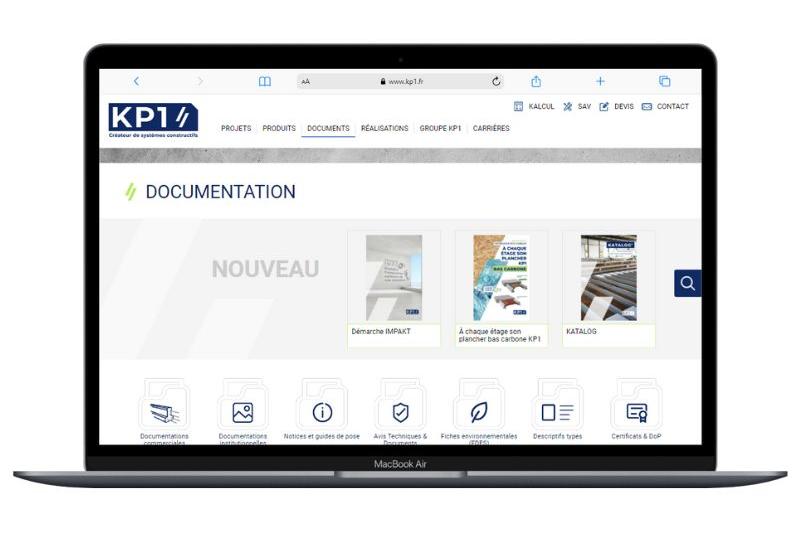 Nouvel espace documentation KP1