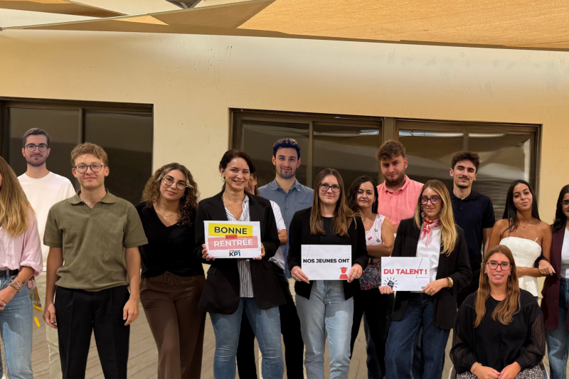Rentrée des alternants chez KP1