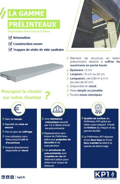 La gamme Prélinteaux KP1