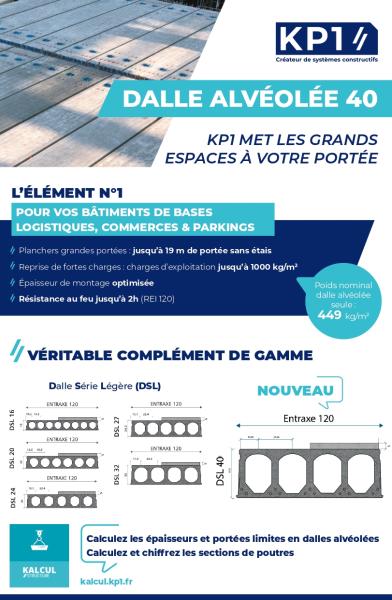 Vignette flyer Dalle Alvéolée 40