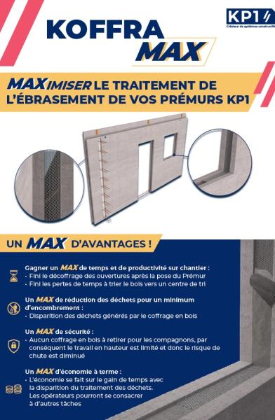 Kofframax : Maximiser le traitement de l'ébrasement de vos prémurs KP1