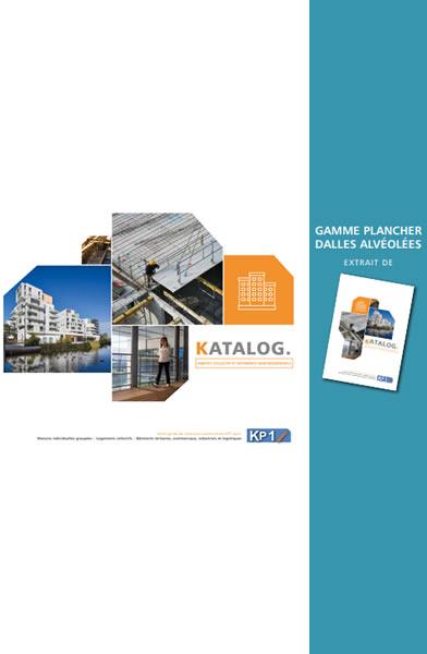Gamme plancher - dalles alvéolées
