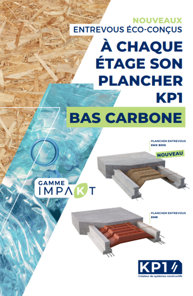 A chaque étage son plancher bas carbone KP1