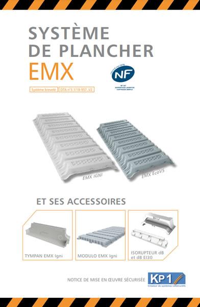 Notice de plancher EMX