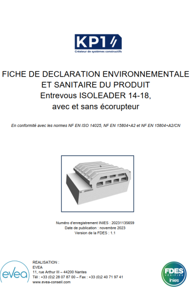 FDES isoleader ecorupteur