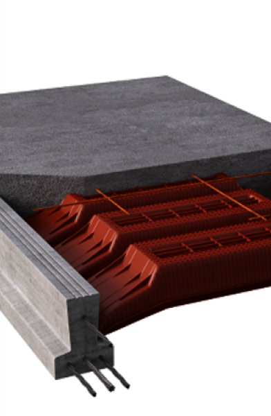 Système de plancher béton non isolant KP1
