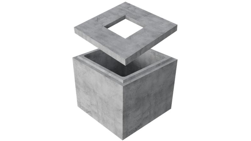 Soubassement béton BASIK KP1