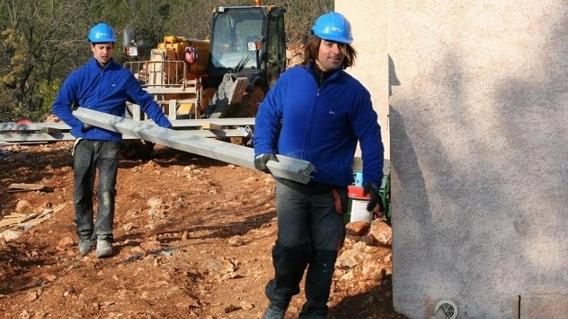 poutrelle beton lx12 leger avec etais 2