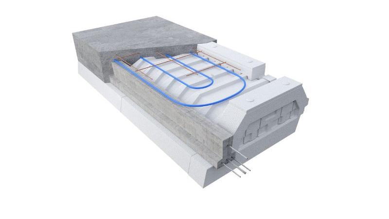 Plancher isolant chauffant/rafraichissant Milliwatt KP1