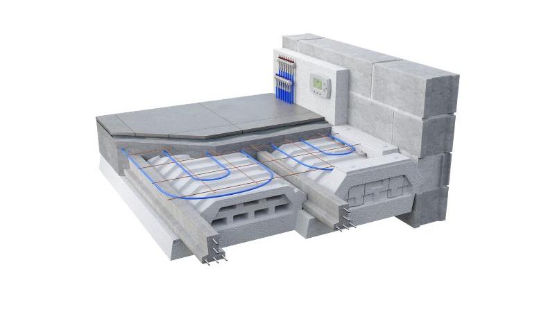 Plancher isolant chauffant/rafraichissant Milliwatt KP1