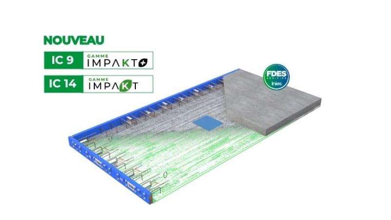 Prédalle Thermik Gamme IMPAKT Bas carbone KP1