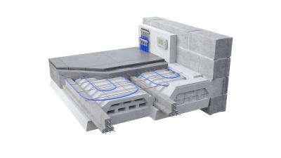 Plancher isolant chauffant/rafraichissant Milliwatt KP1