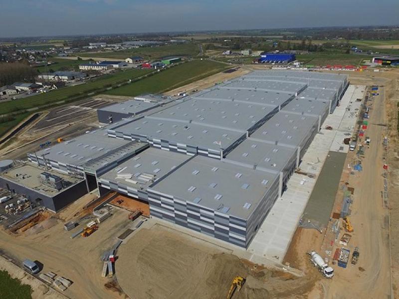 Plateforme logistique LIDL à Donzère