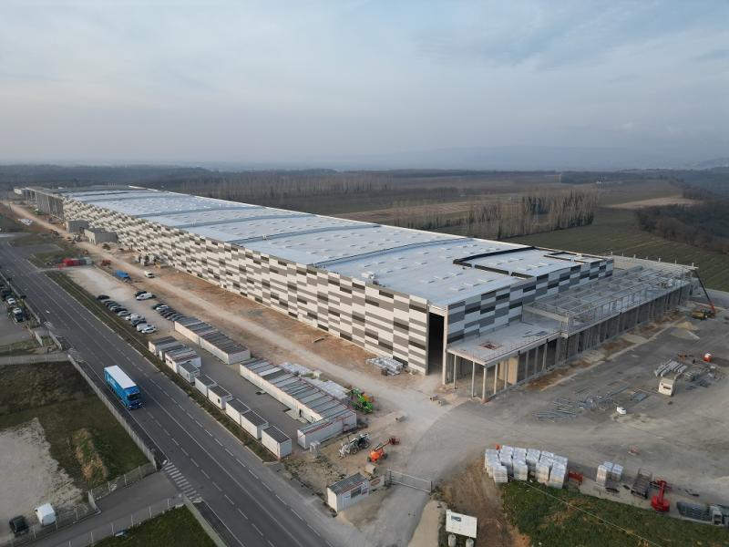 Plateforme logistique LIDL à Donzère