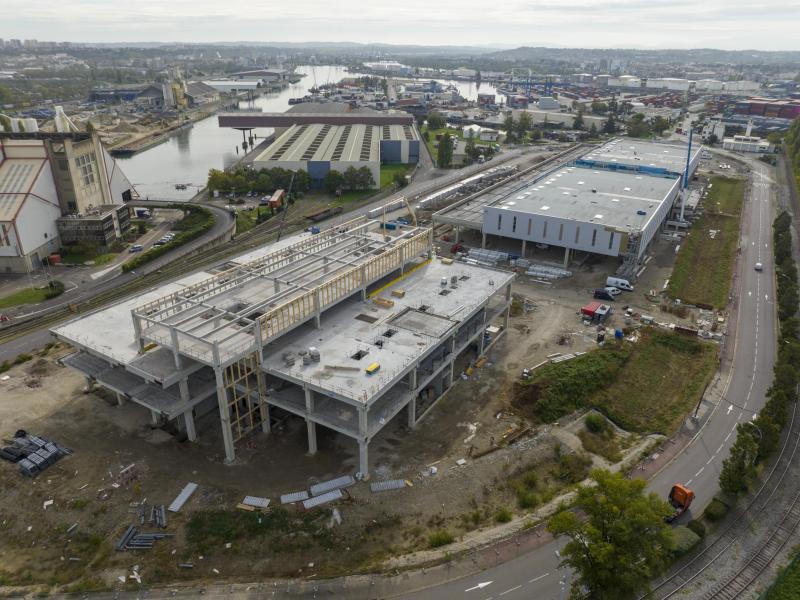 Hôtel logistique urbaine Lyon KP1 Bâtiments