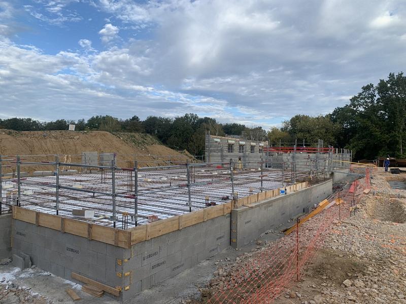 Référence chantier hôpital Sevrey KP1