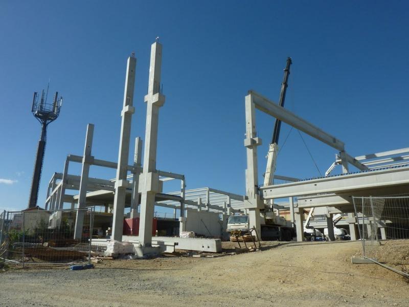 Construction du centre commercial Carrefour à Carcassonne