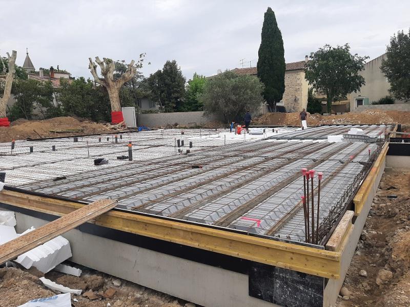 construction logements collectifs Marguerittes KP1