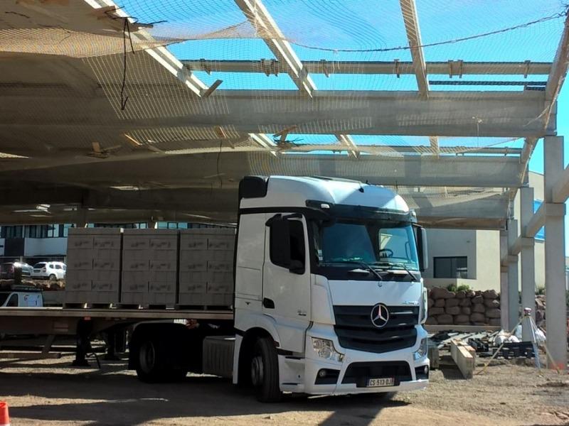 Construction du drive HYPER U à Agde