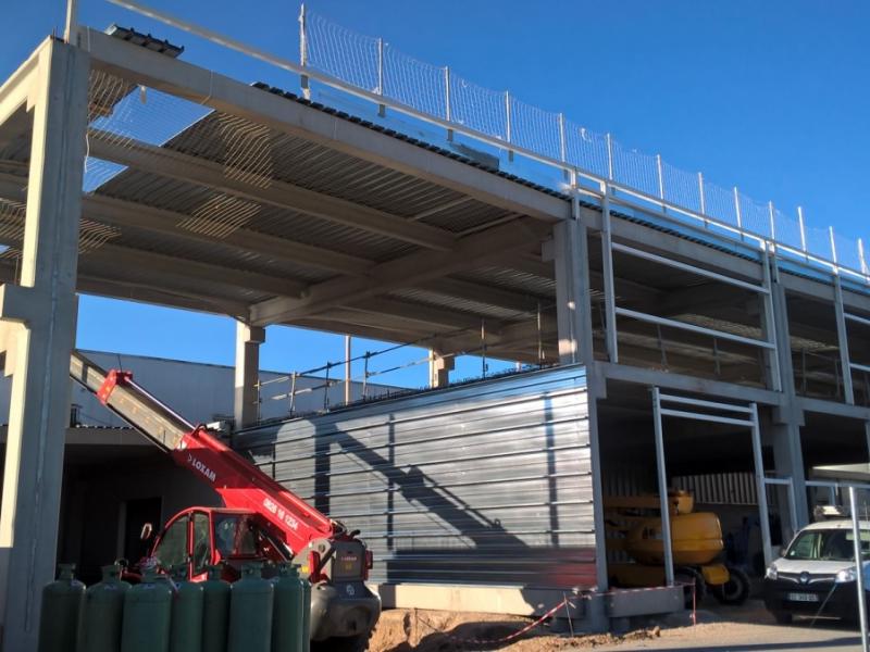 Extension de l'Intermarché à Jacou