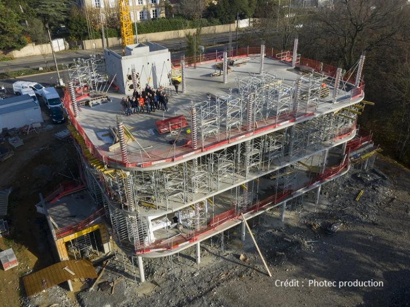 Construction d'immeuble de bureaux Limovalley