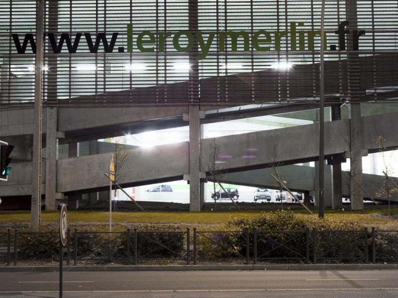 Parking Leroy Merlin à Montigny-les-Cormeilles