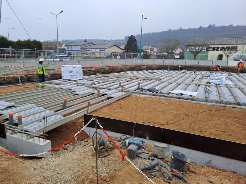 Référence chantier extension collège Marcel Pagnol KP1